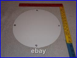 Vintage Skelly Fortified Gasoline 12 Porcelain Metal Service Station & Oil Sign