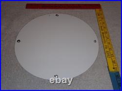 Vintage Skelly Fortified Gasoline 12 Porcelain Metal Service Station & Oil Sign