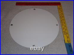 Vintage Skelly Fortified Gasoline 12 Porcelain Metal Service Station & Oil Sign