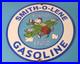 Vintage-Smith-O-Lene-Gasoline-Sign-Aviation-Service-Gas-Pump-Porcelain-Sign-01-egw