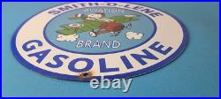 Vintage Smith-O-Lene Gasoline Sign Aviation Service Gas Pump Porcelain Sign Vintage Smith-O-Lene Gasoline Sign Aviation Service Gas Pump Porcelain Sign