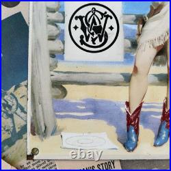 Vintage Smith & Wesson 8x12 Inches Porcelain Enamel Sign