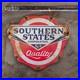 Vintage-Southern-States-Scs-Old-Us-Gasoline-Oil-Gas-Pump-Enamel-Porcelain-Sign-01-sf