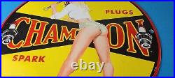 Vintage Spark Plugs Sign Automotive Garage Shop Sign Gas Pump Plate Sign
