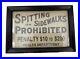 Vintage-Spitting-On-Sidewalks-Prohibited-Sign-Cardstock-Framed-01-tow