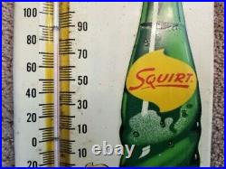 Vintage Squirt soda thermometer in good condition