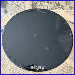 Vintage Standard Gasoline Pinocchio Walt Disney 12 Inch Porcelain Enamel Sign