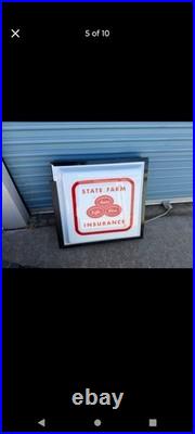 Vintage State Farm Insurance channel letters sign 9ft long 18 12 letters