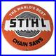 Vintage-Stihl-Chainsaw-Sign-Store-Display-Lawncare-Gas-Service-Porcelain-Sign-01-bk