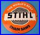 Vintage-Stihl-Chainsaw-Sign-Store-Display-Lawncare-Gas-Service-Porcelain-Sign-01-gimk