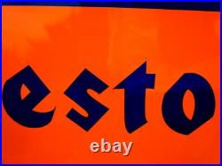 Vintage Style FIRESTONE TIRE SHOP Metal Sign Gas Oil Garage Art Hand Lettered