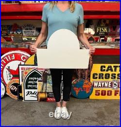 Vintage Style Metal Sign Freedom Motor Oil Bulldog NOT Porcelain 22x16 Made USA