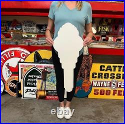 Vintage Style Metal Sign GMC Trucks NOT Porcelain 30x12 Made USA