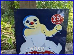 Vintage Super Pyro Anti-freeze Porcelain Enamel Auto Parts Sign 12 X 8