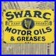 Vintage-Swarc-Motor-Oils-Greases-8x12-Inches-Porcelain-Enamel-Sign-01-pflx
