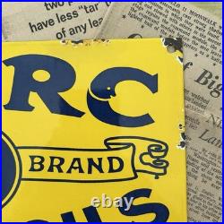 Vintage Swarc Motor Oils & Greases 8x12 Inches Porcelain Enamel Sign