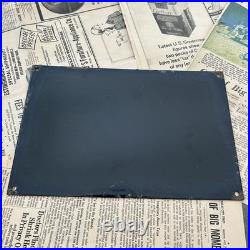 Vintage Swarc Motor Oils & Greases 8x12 Inches Porcelain Enamel Sign