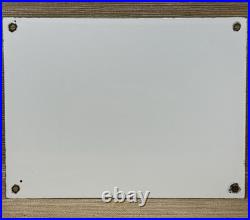 Vintage Swift Aircraft Porcelain Sign Dealership Oil Gas Station Hangar Airplane