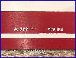 Vintage TIRE & BATTERY SERVICE Sign FIRESTONE 44 Double Sided gas oil