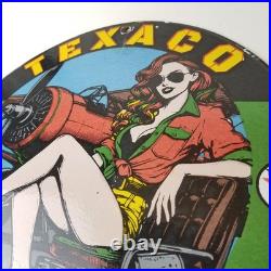 Vintage Texaco Gasoline Gas Pump Sign Aviation Airplane Porcelain Sign Vintage Texaco Gasoline Gas Pump Sign Aviation Airplane Porcelain Sign