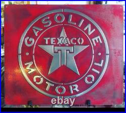Vintage Texaco Metal Sign
