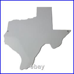Vintage Texas Shaped Sign USA Humble Gas Service Station Pump Porcelain Sign