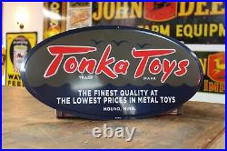 Vintage Tonka Gas & Oil Metal Sign Unique Toy Store Decor 66 Vintage Tonka Gas & Oil Metal Sign Unique Toy Store Decor 66