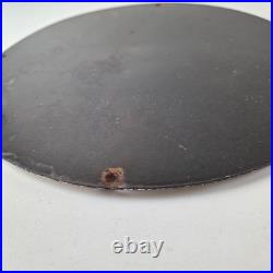 Vintage Toyota Sign Automobile Land Cruiser Gas Pump Dealer Porcelain Sign