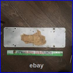 Vintage US Mail Porcelain Sign