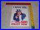 Vintage-Uncle-Sam-I-Want-You-For-The-U-S-Army-Porcelain-Metal-Gasoline-Oil-Sign-01-wwfe