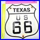 Vintage-Us-Route-66-Texas-Porcelain-Metal-Highway-Sign-Gas-Oil-Road-Shield-01-owo