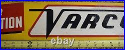 Vintage VARCON Batteries Free Installation Gas Station Advertising SIGN