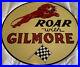 Vintage-Very-Large-Gilmore-Sign-36-Dia-Gasoline-Motor-Oil-Gas-Station-Service-01-vxdg