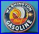Vintage-Washington-Gasoline-Porcelain-Gas-Oil-Service-Station-Pump-Plate-Ad-Sign-01-br