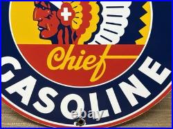 Vintage Washington Gasoline Porcelain Sign, Gas Station, Pump Plate, Motor Oil