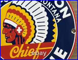 Vintage Washington Gasoline Porcelain Sign, Gas Station, Pump Plate, Motor Oil