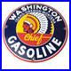 Vintage-Washington-Gasoline-Sign-Indian-Chief-Gas-Porcelain-Service-Pump-Sign-01-aryp
