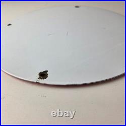 Vintage Washington Gasoline Sign Indian Chief Gas Porcelain Service Pump Sign