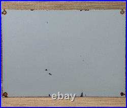 Vintage Waterloo Boy Tractors Porcelain Sign Gas Station Pump Plate Dealership