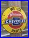 Vintage-We-Use-Genuine-Chevrolet-Parts-Porcelain-Sign-12-01-ati