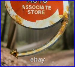 Vintage Western Auto Porcelain Sign Automotive Store Associate Napa O'Reilly USA