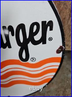 Vintage Whataburger Porcelain Sign Fast Food Restaurant Corpus Christi, Texas Vintage Whataburger Porcelain Sign Fast Food Restaurant Corpus Christi, Texas