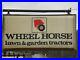 Vintage-Wheel-Horse-Lighted-Dealer-Sign-6-x-3-Original-not-a-reproduction-01-cbnu