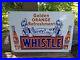 Vintage-Whistle-Orange-Cola-Soda-Pop-Enamel-Metal-Porcelain-Sign-12-X-8-01-lo