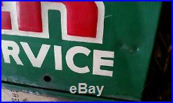 Vintage Whitaker Display Sign Rack Service Gas Station Automotive Cable Service