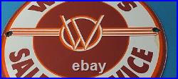 Vintage Willys Jeep Vehicles Sign Army Gas Pump Porcelain Sign