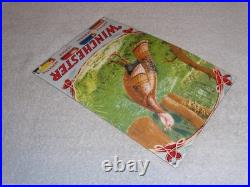 Vintage Winchester Shotgun Shells Turkey Hunting 1' Porcelain Metal Gas Oil Sign Vintage Winchester Shotgun Shells Turkey Hunting 1' Porcelain Metal Gas Oil Sign