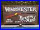 Vintage-Winchester-Sign-Old-Cast-Iron-Firearm-Gun-Ammo-Advertising-Gas-Oil-Hunt-01-oqz