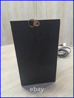 Vintage Zenith CHROMACOLOR Light-Up Motion Wheel Advertising Sign Display RARE