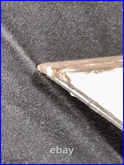 Vintage double Sided Wood Sign From Schneider Auto Center In Trinway, Ohio